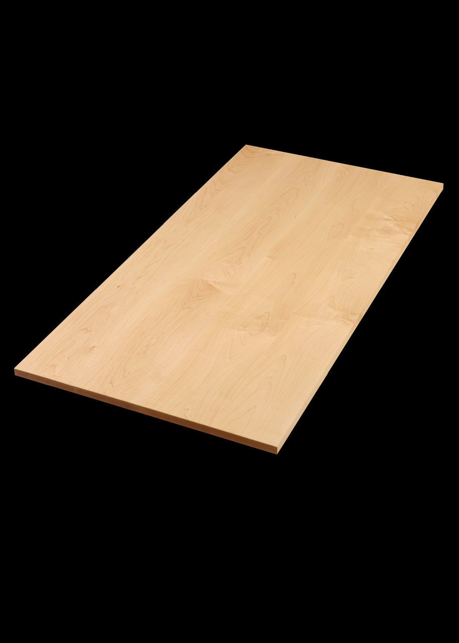 solid maple desk top