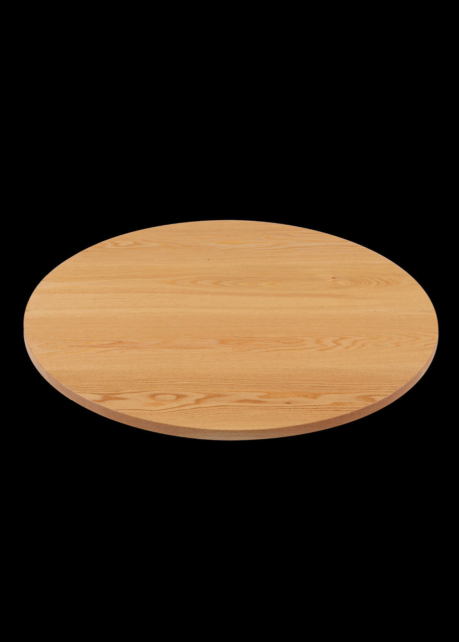 solid wood round table top