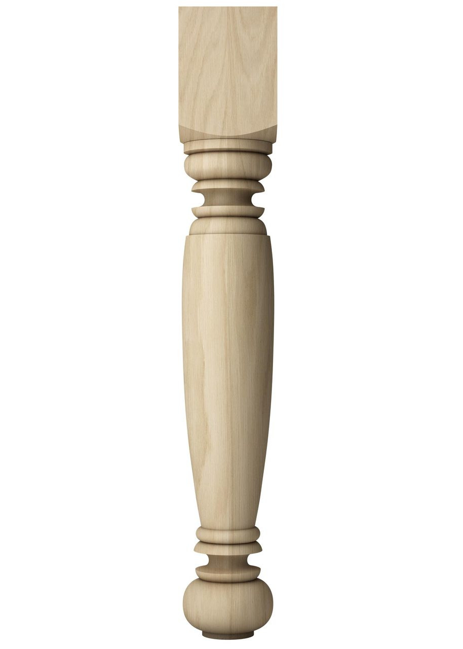 Large Farmhouse Dining Table Leg 29"