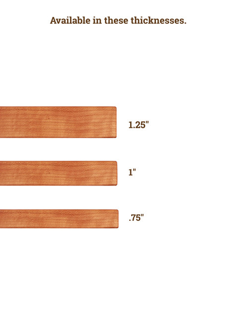 1.25 Thick 12'' in Diameter Blank Wood Rounds 