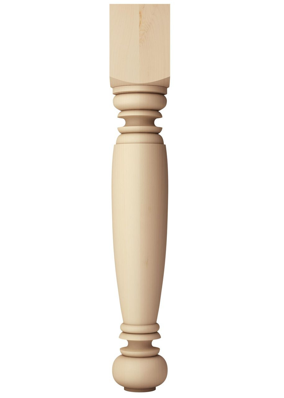 Large Farmhouse Dining Table Leg 29"