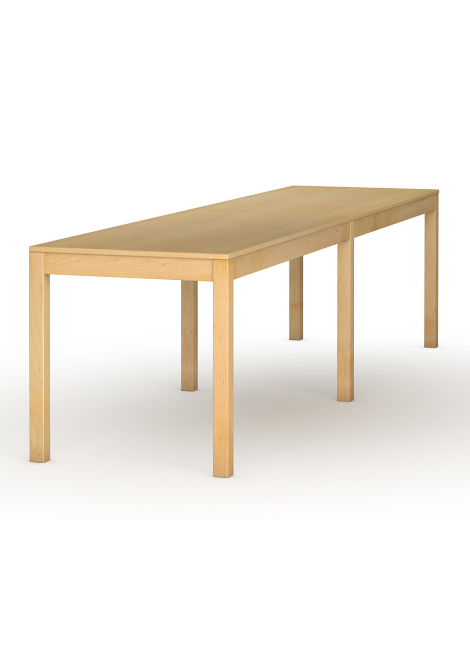 Parsons 6 Legged Dining Table Thin Leg Tablelegs Com