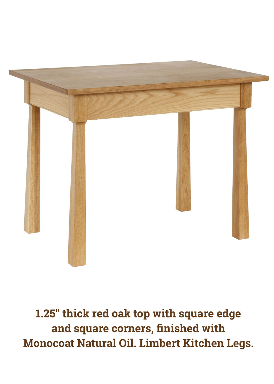 Red Oak Woodland Series Table Tops