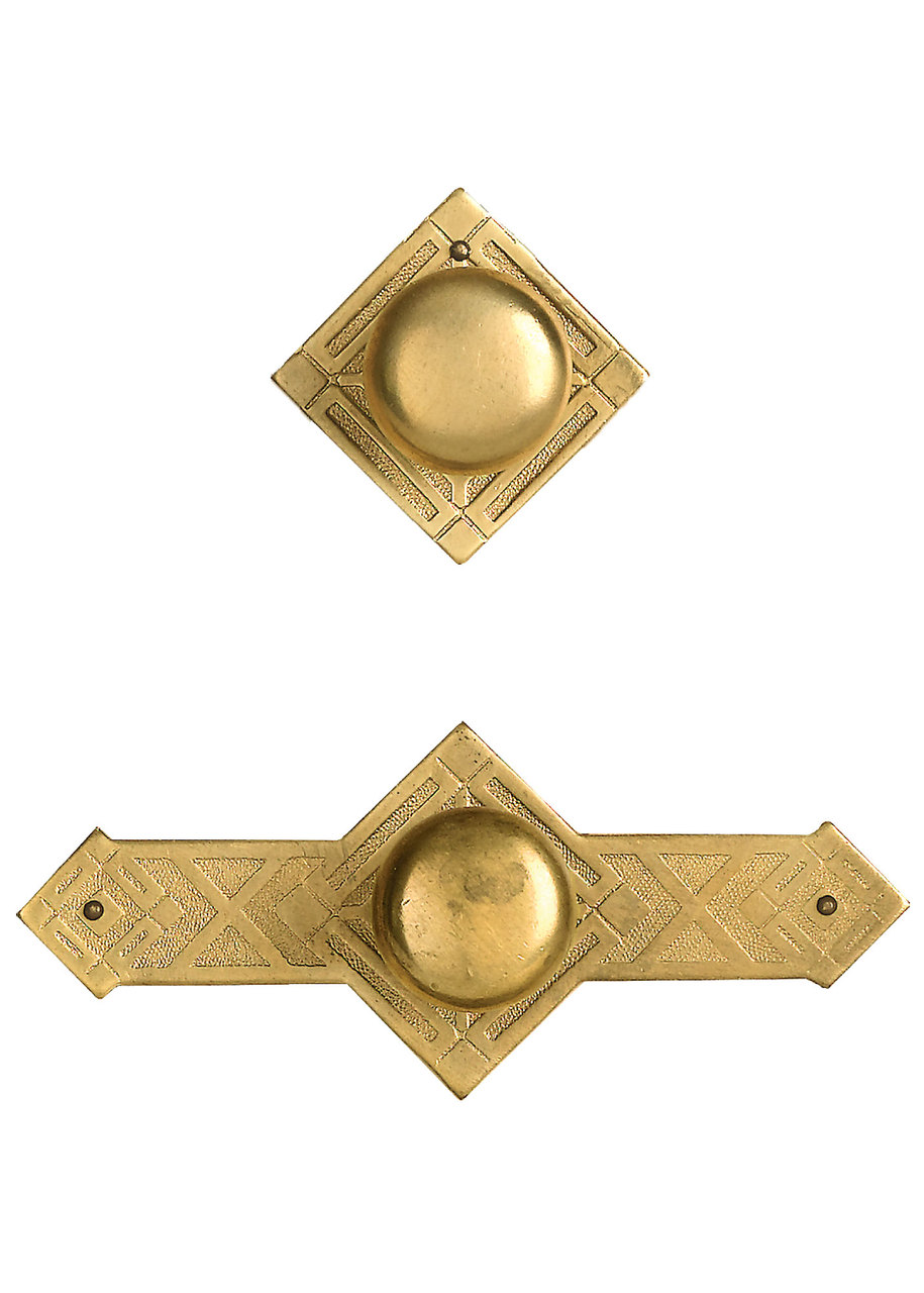 Brass Diamond Knobs