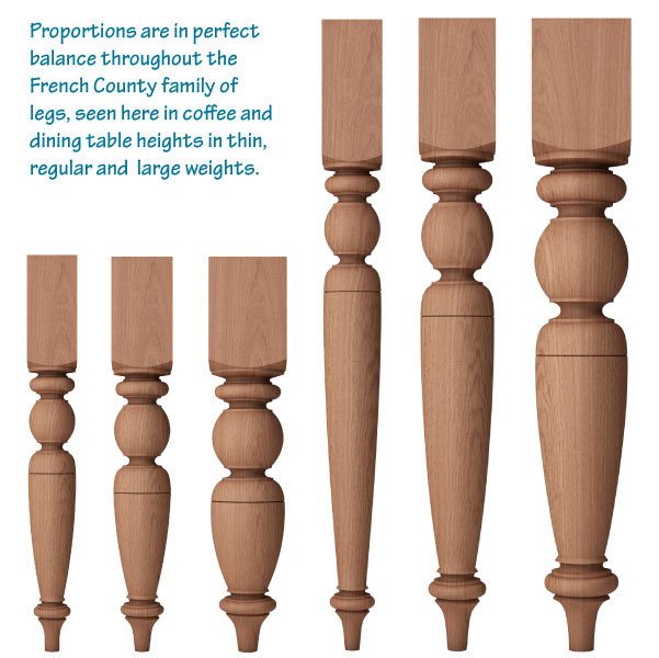 coffee table leg length