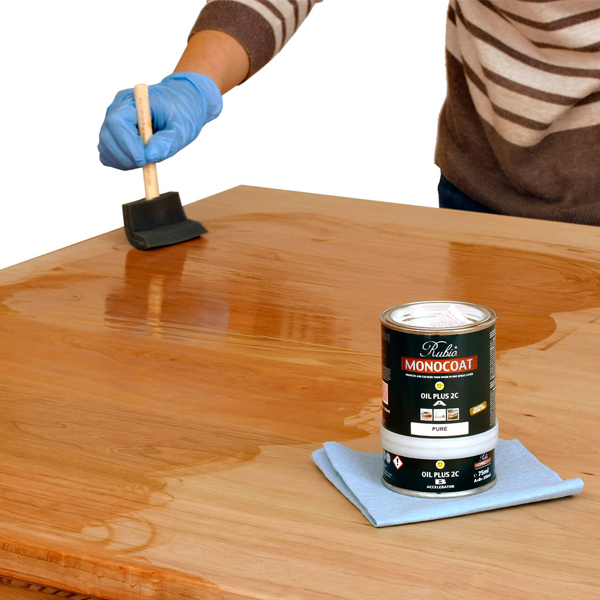 Cleaning for Rubio Monocoat: a comparison : r/woodworking