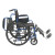 Drive Medical Blue Streak Wheelchair with Flip Back Desk Arms Elevating Leg Rests 20" Seat