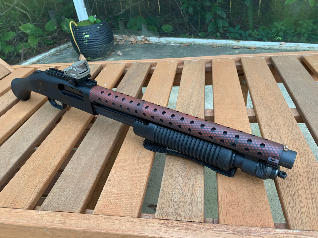 MERIDIAN RED SINGLE BRACKET! Mossberg Shockwave Heat Shield 590