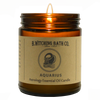 Aquarius Astrology Candle