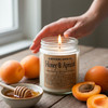Honey & Apricot Handcrafted Soy Wax Candle