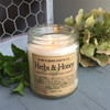 Herbs & Honey Handcrafted Soy Wax Candle