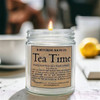 Tea Time Handcrafted Soy Wax Candle