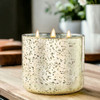 Moonflower Nectar Gold Mercury Glass Candle