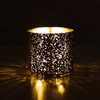 Moonflower Nectar Gold Mercury Glass Candle