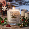 Holly Berry Soy Wax Candle