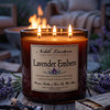 Lavender Embers Soy Wax Candle