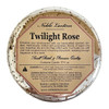Twilight Rose Silver Mercury Glass Candle