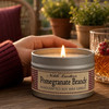 Pomegranate Brandy Tin Candle