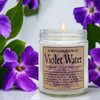 Violet Water Handcrafted Soy Wax Candle