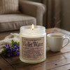 Violet Water Handcrafted Soy Wax Candle