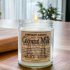 Coconut Milk Handcrafted Soy Wax Candle
