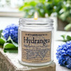 Hydrangea Handcrafted Soy Wax Candle