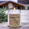 Rosemary Herb Handcrafted Soy Wax Candle