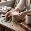 Rosemary Herb Handcrafted Soy Wax Candle