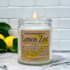 Lemon Zest Handcrafted Soy Wax Candle
