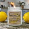 Lemon Zest Handcrafted Soy Wax Candle