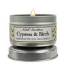 Cypress & Birch Tin Candle