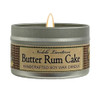 Butter Rum Cake Tin Candle