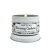 Blooming Gardenia White Tin Candle