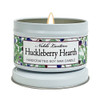 Huckleberry Hearth White Tin Candle