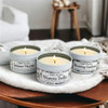 Jasmine Nectar White Tin Candle