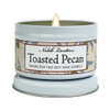 Toasted Pecan White Tin Candle
