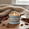 Toasted Pecan White Tin Candle