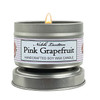 Pink Grapefruit Tin Candle