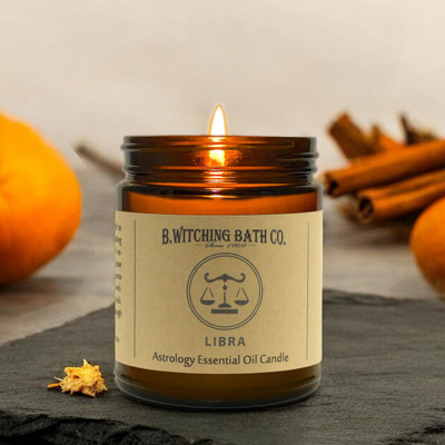 Libra Astrology Candle