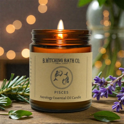Pisces Astrology Candle