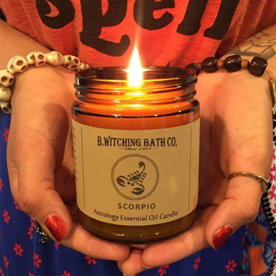Scorpio Astrology Candle