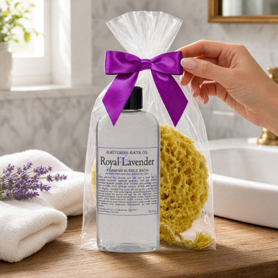 Royal Lavender Bubble Bath Gift Set
