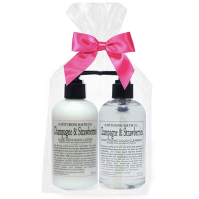 Champagne & Strawberries Gift Duo