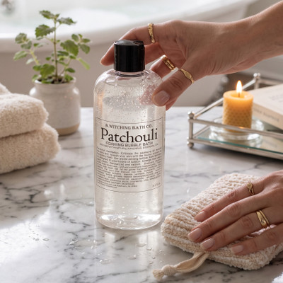Patchouli Bubble Bath Gift Set