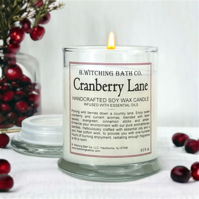 Cranberry Lane Apothecary Candle