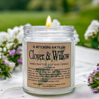 Clover & Willow Handcrafted Soy Wax Candle