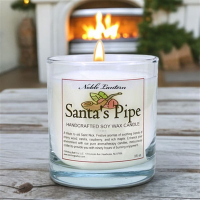Santa's Pipe Limited Edition Candle