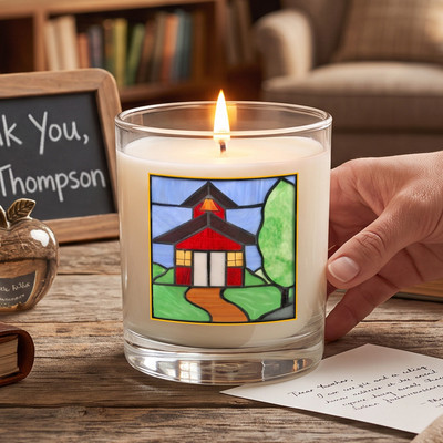 Teachers Light The Way Candle