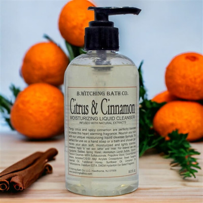 Citrus & Cinnamon Moisturizing Liquid Cleanser
