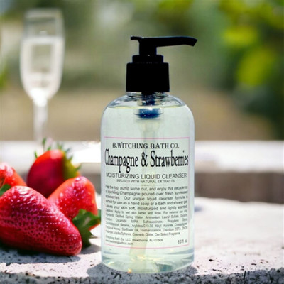 Champagne & Strawberry Liquid Cleanser